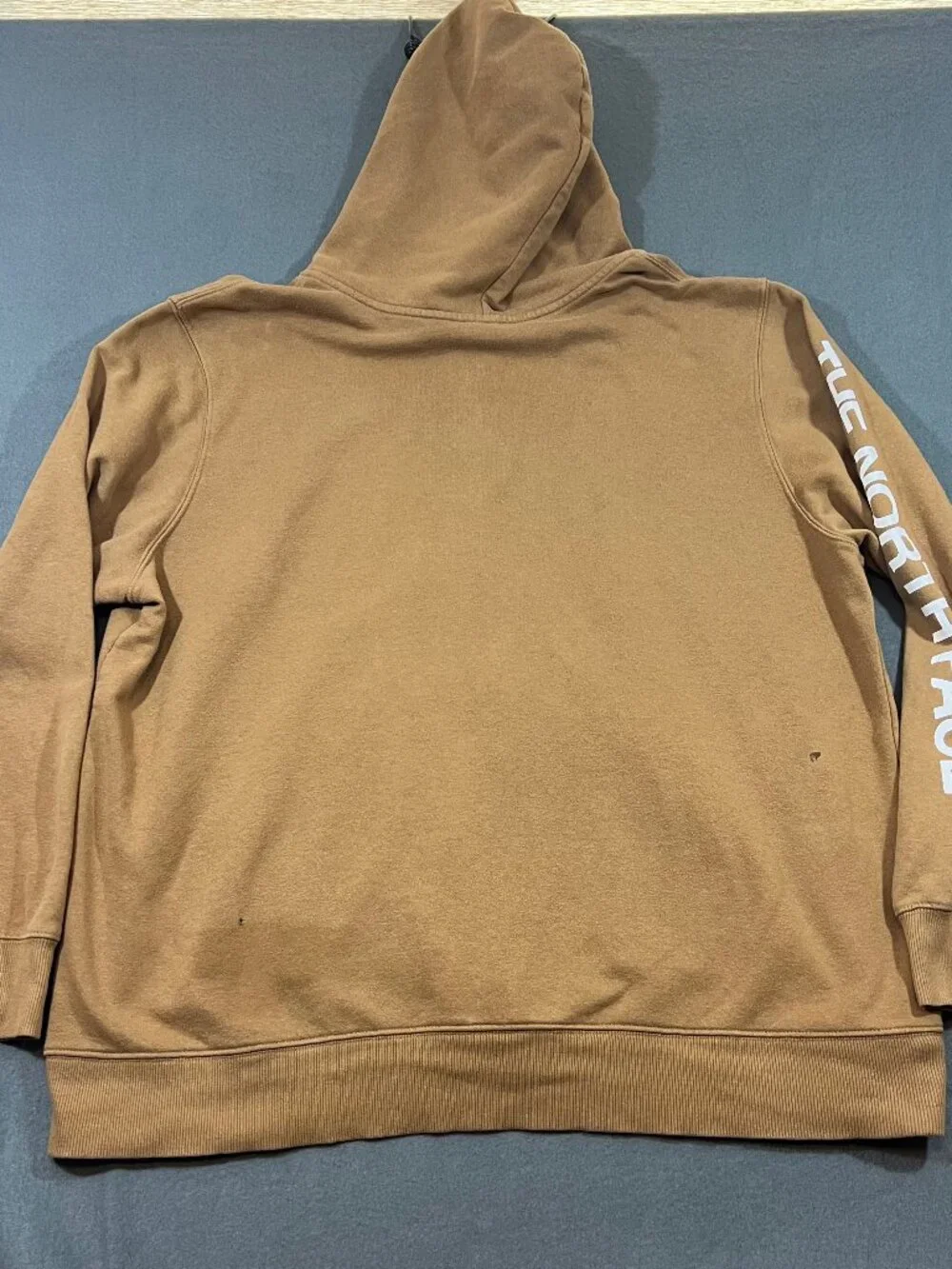 The North Face Full Zip Fleece Hoodie Gold / Mustard Yellow | XXL